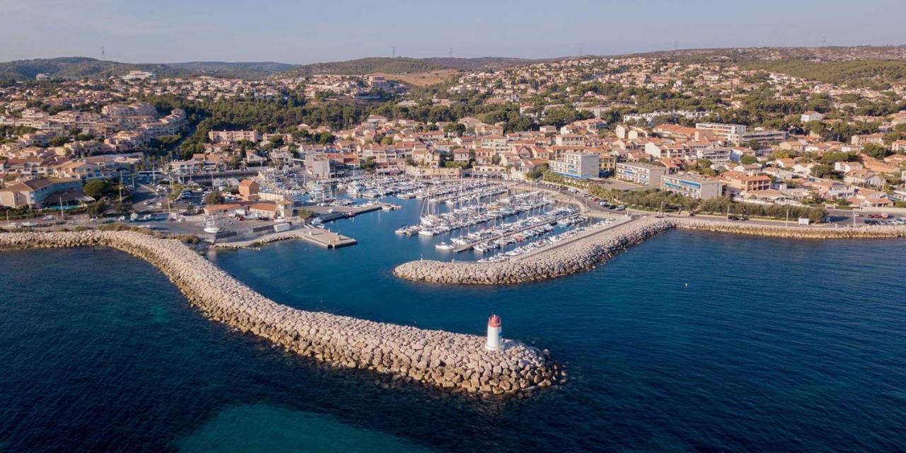 Sea, Sweet & Sun - Vue Sur Mer - T3 - Plage Commerce Et Port A Pieds Сосе-ле-Па Екстериор снимка